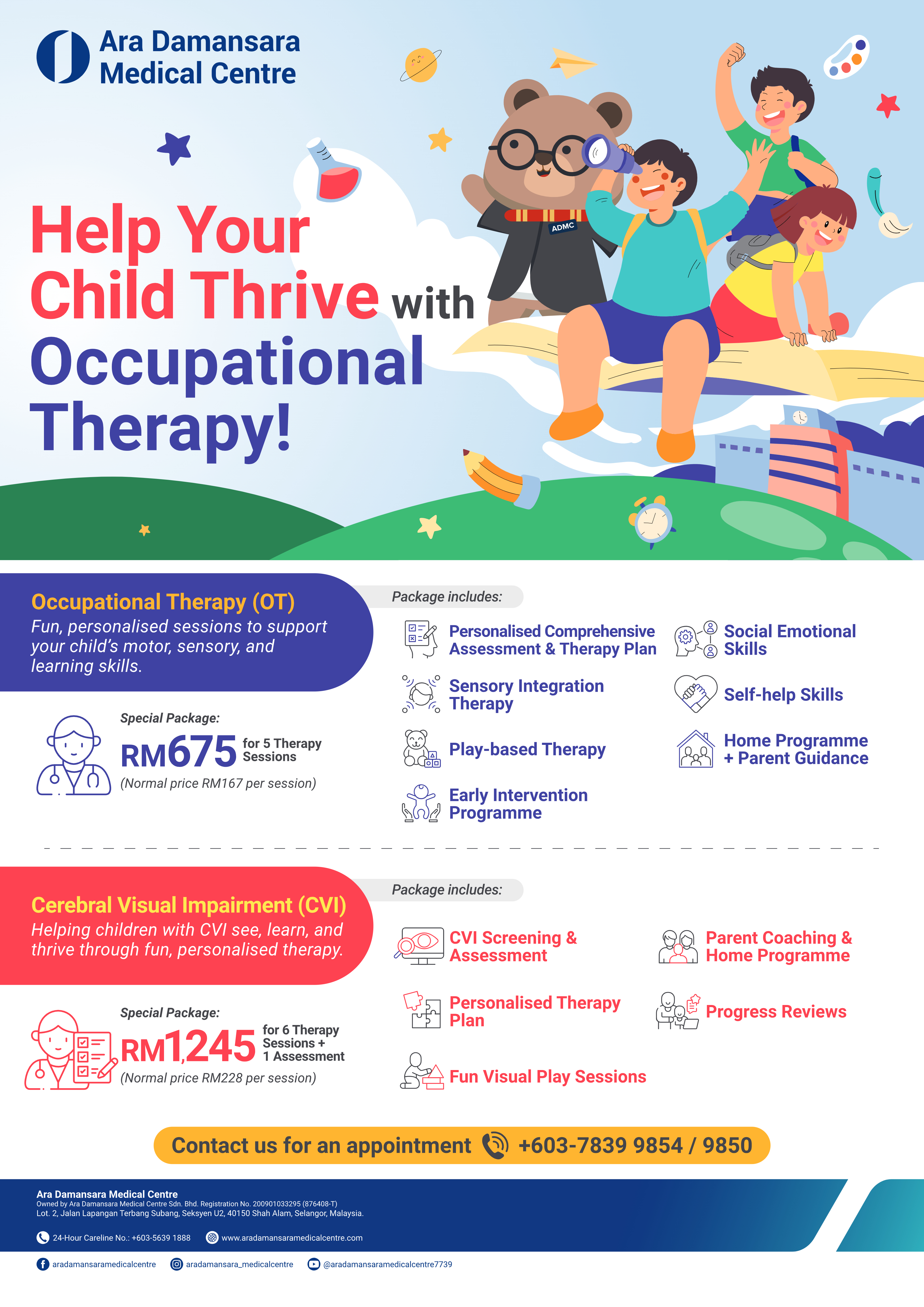 Peadiatrics Occupational Therapy Package